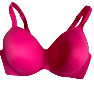 Intimates Bright Pink Wire 40DD Padded Bra. Sz- 40DD